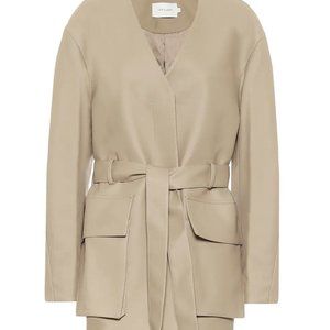 LOW CLASSIC Faux leather jacket | Beige | S